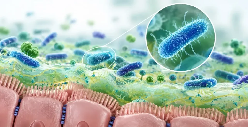 Akkermansia pasteurizzata e peso: il batterio nello strato di muco intestinale